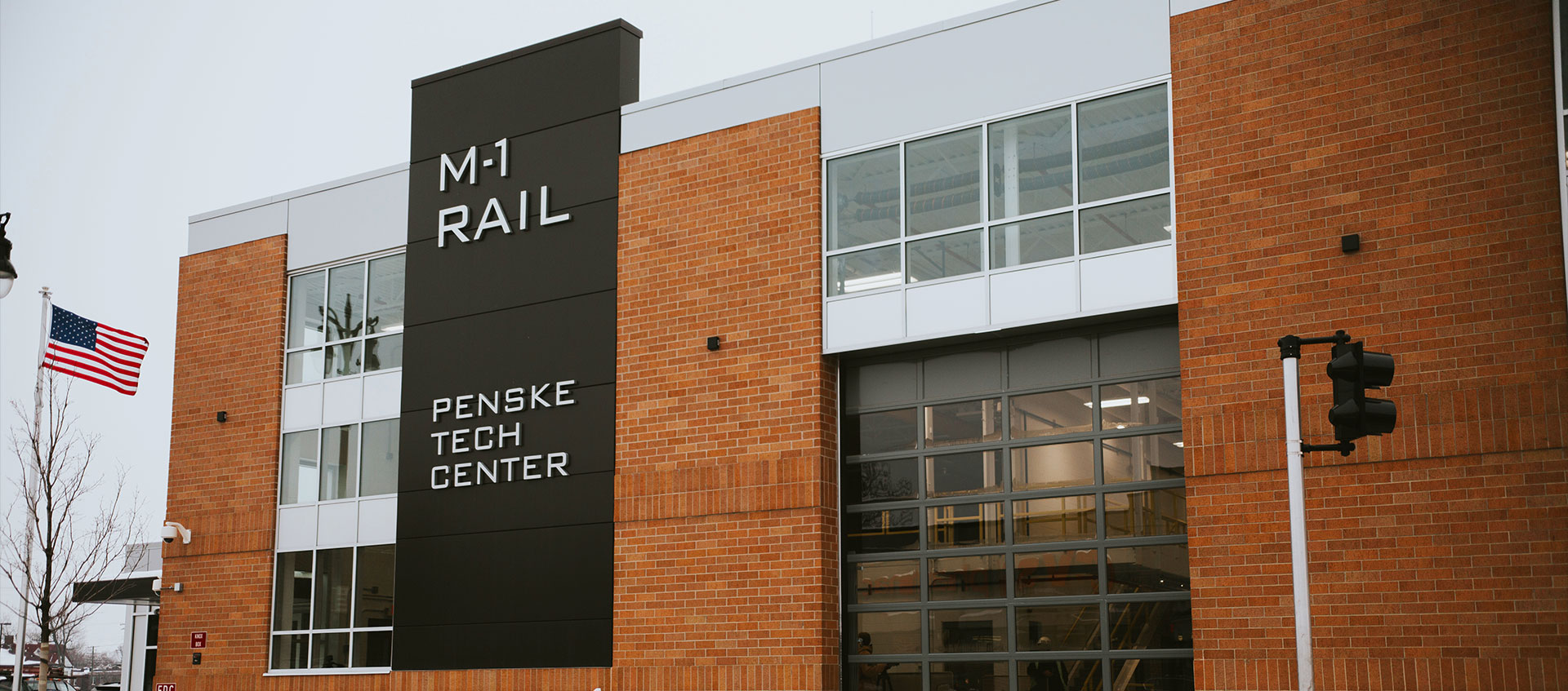 Penske Tech Center Facade